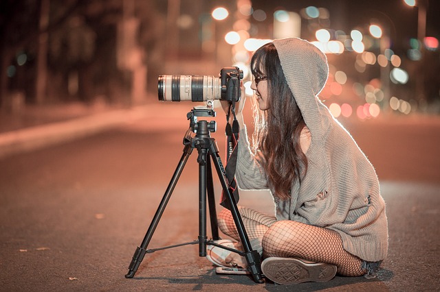 Utilizzo di una fotocamera SLR obsoleto e produzione di colpi straordinari